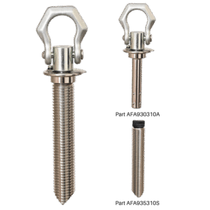 AFA930310-Removable-Concrete-Anchor-2-PART-Lock-Swivel-D-Ring-stud-1 Removable Concrete Anchor – 2 PART Lock Swivel D-Ring & stud