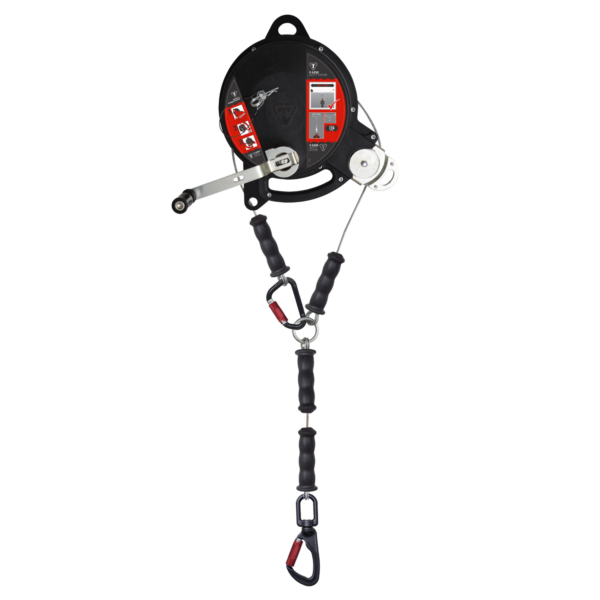 KStrong T-Line 12M with Rescue Winch c/w Steel Cable