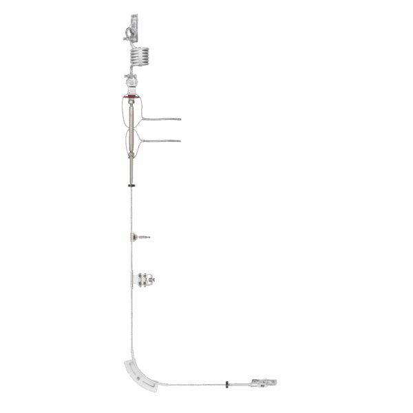 Horizontal Anchorage Lifeline System on Rigid Cable Line