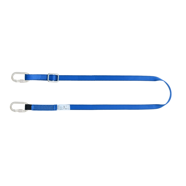 Essential Restraint Webbing Adjustable Lanyard with Karabiners