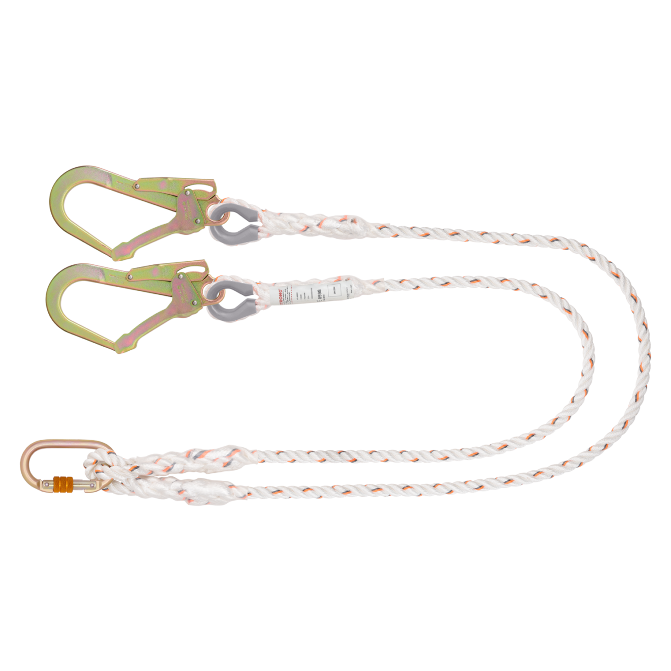 Essential Restraint Twisted Rope Lanyard Steel Scaffold Hook and ...