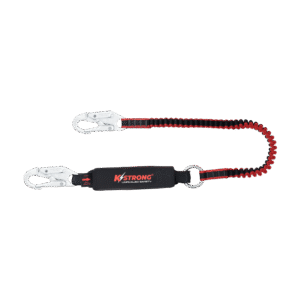 스냅 후크가 달린 엘리트 충격 흡수 탄성 웨빙 랜야드