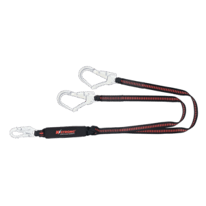 Elite 減震雙腿掛繩織帶，帶鋼腳手架和鋼彈簧鉤