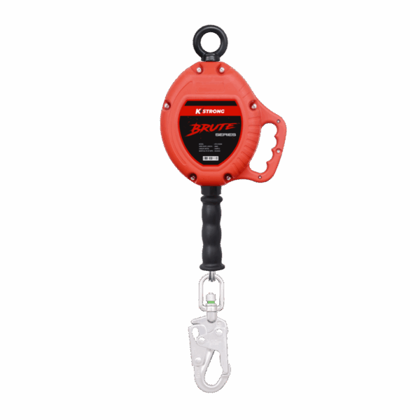Brute SRL Block (Stainless Steel Wire Rope) 6 Meter with Steel Snap Hook