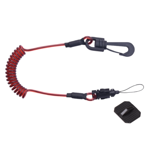 DA100601-Clip to Loop Coil Tether Lanyard for Small Tools and Mobile Phones