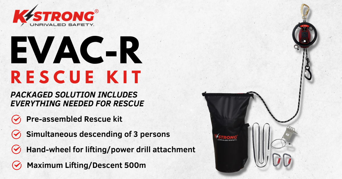 KStrong Evac-R Rescue Kit banner homepage