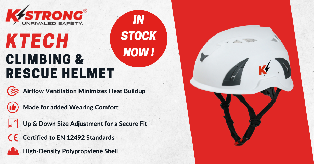 KStrong KTECH Safety Helmet banner homepage