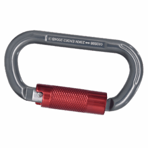 Aluminium Quarter Turn Locking Bulb Type Karabiner