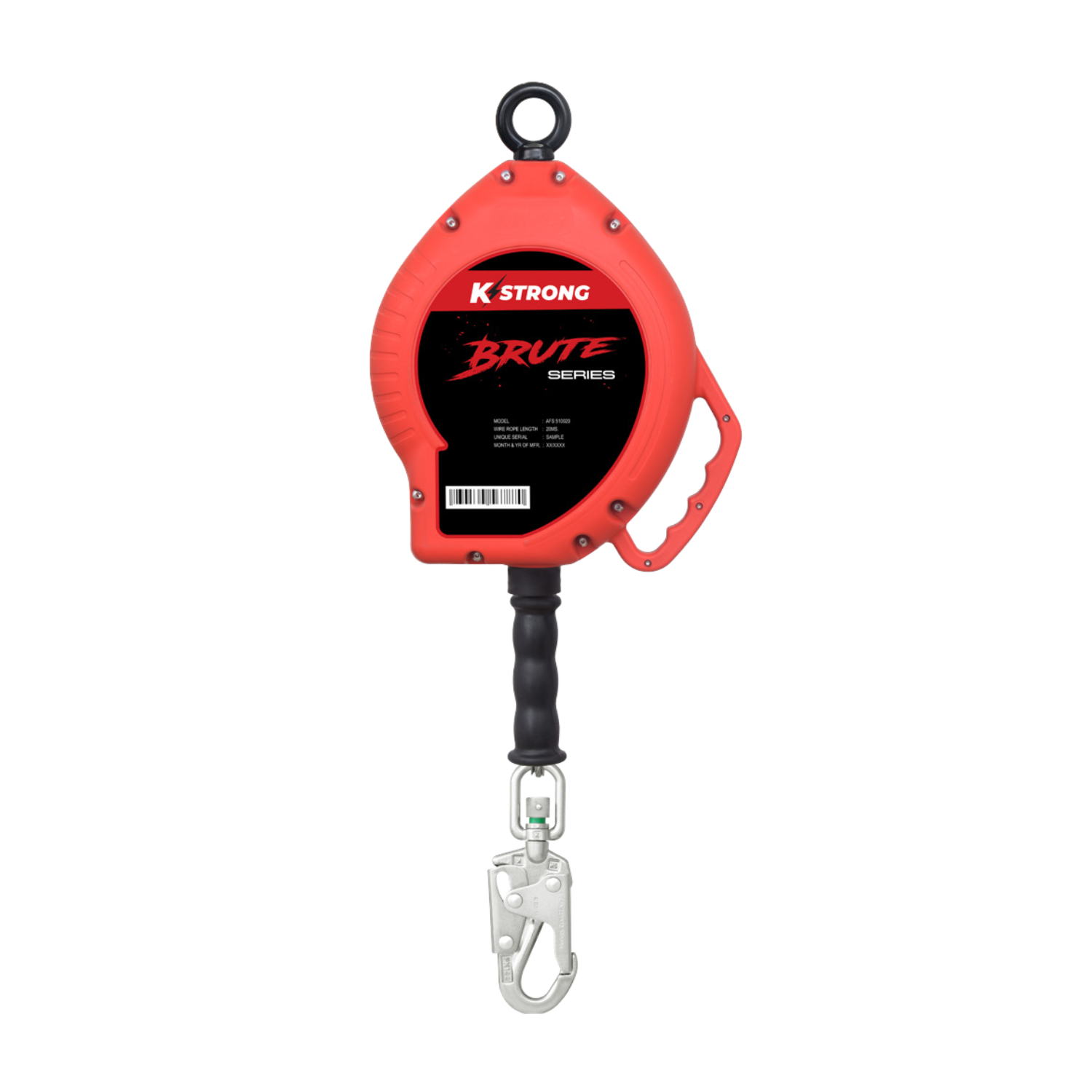 Brute SRL (Wire Rope) 15 Meter with Steel Snap Hook