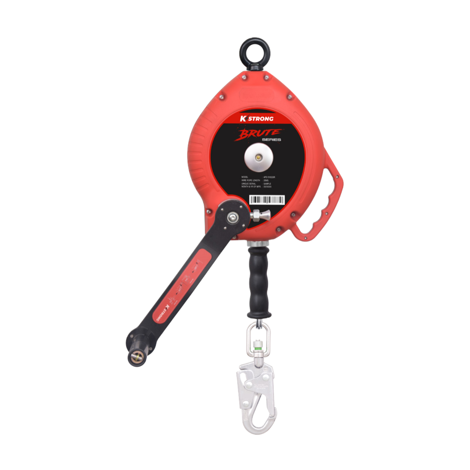 Brute TYPE-3 Stainless Steel Retrieval Block 18 Meter with Stainless Steel Snap Hook