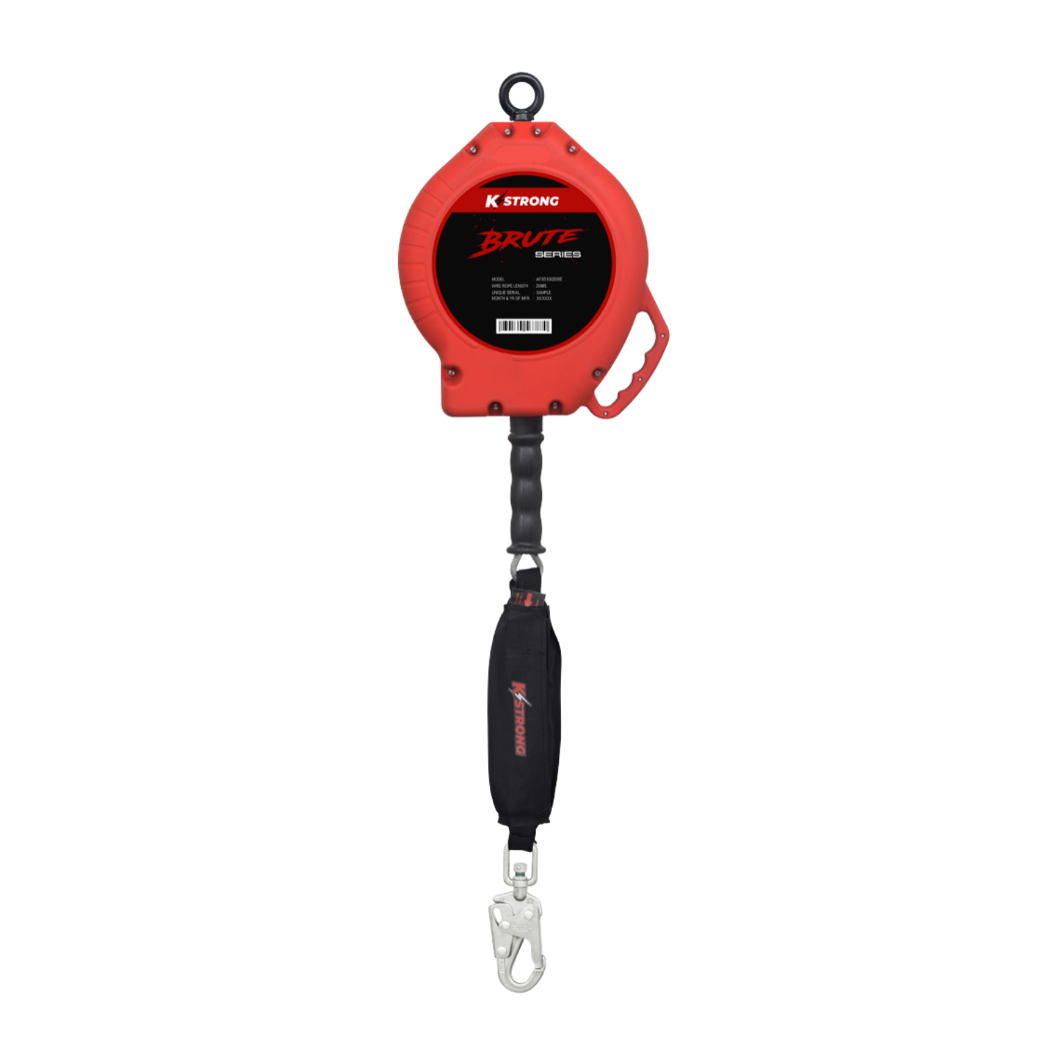 Brute SRL Sharp Edge (Wire Rope) 20 Meter with Steel Snap Hook