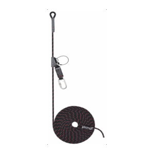 Guided Type Fall Arrester System On Flexible Anchorage Line in 15m/20m/30m