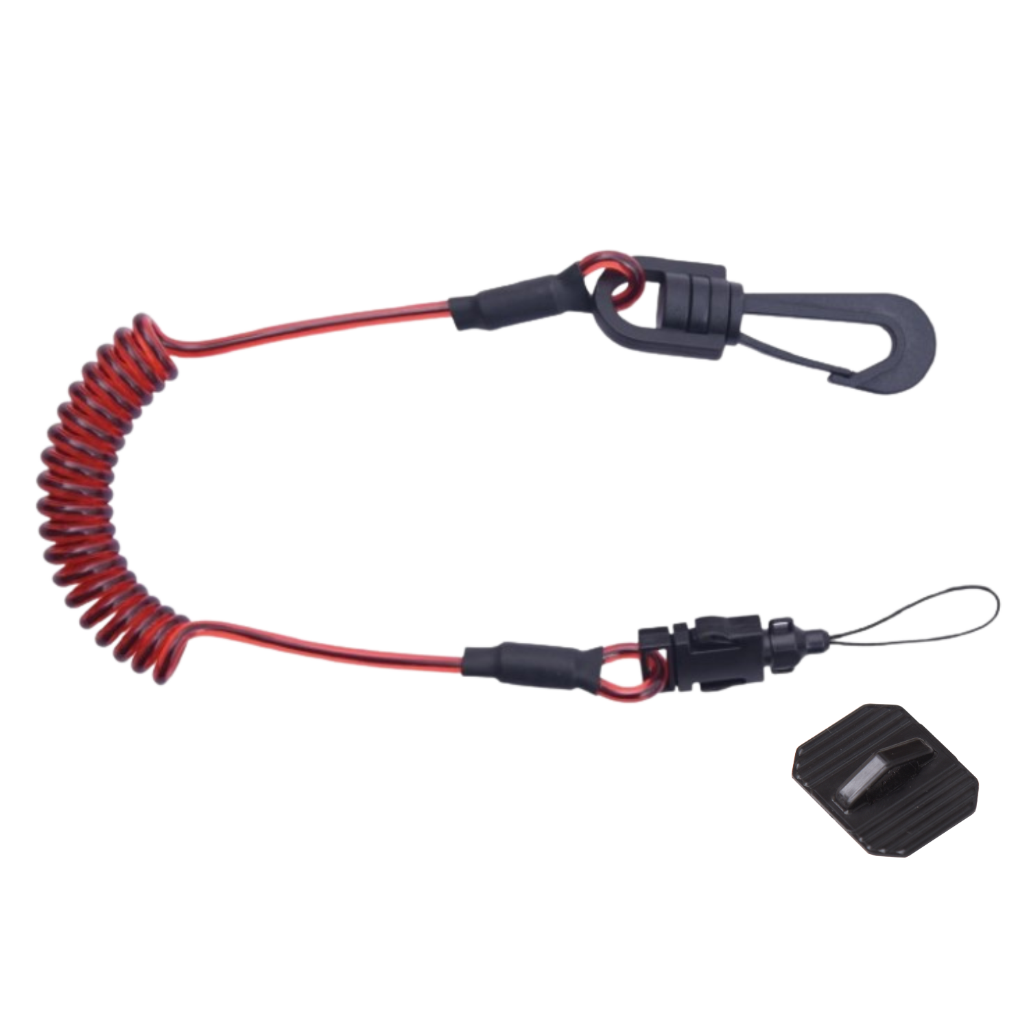 DA100601-Clip to Loop Coil Tether Lanyard for Small Tools and Mobile Phones