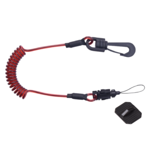 DA100601-Clip to Loop Coil Tether Lanyard for Small Tools and Mobile Phones