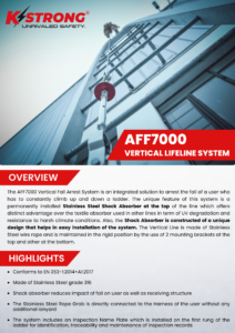 KStrong AFF7000 Flyer front