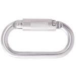Steel Quarter Turn Locking Karabiner Bulb Type