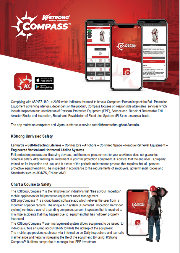 compass app front page