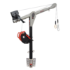 Modular Davits with Wall Mounting Base