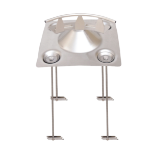 Membrane Roof Top Mounting Corner Post (120 Degree)