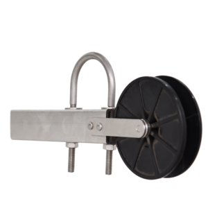 Pulley Type Cable Guide for Vertical Wire System