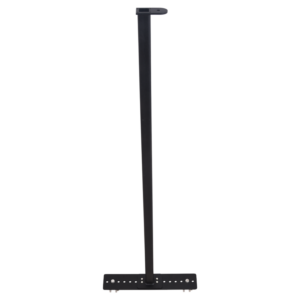 Extension Post for Curved Aluminum Rail System Standing Seam Roof Profile