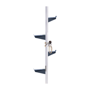 Fall Arrest Half Rung Ladder ED Coated Left