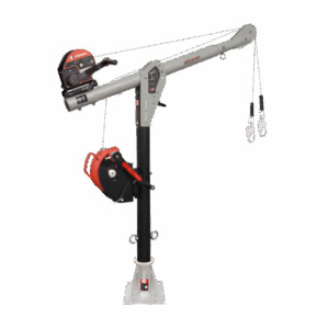 Modular Davit with Floor Mounting Base