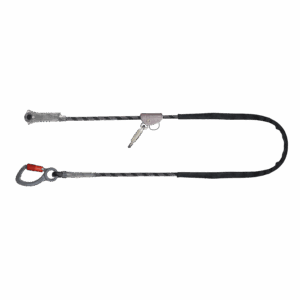 Epic Work Positioning Lanyard with Aluminum Adjuster c/w Aluminum Snap hook