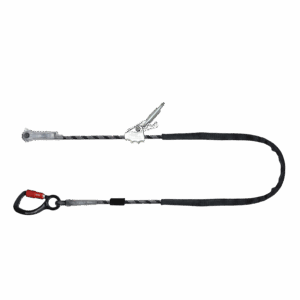 Epic Work Positioning Lanyard with Aluminum Adjuster c/w Aluminum Snap hook