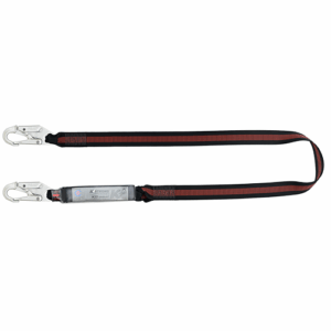 Ecor Shock Absorbing 44mm Webbing Lanyard c/w Snap Hooks
