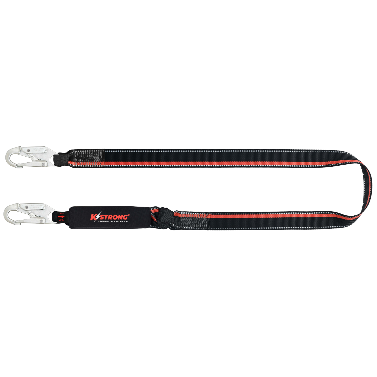ストラップ 1111 ExtremeX Energy Absorbing 44mm Webbing Lanyard c/w Snap Hooks