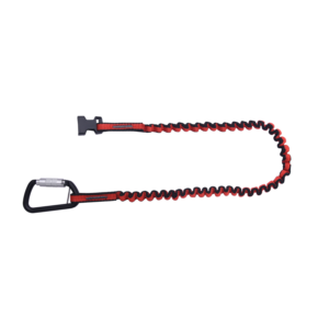 Detachable Elasticated Single Screwgate Karabiner (without Loop)