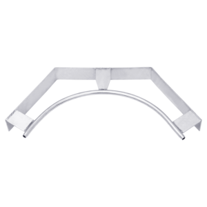 Corner Post for Internal Bend for Wall Mounted Lifeline