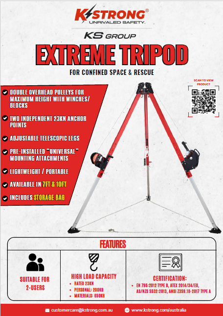 extreme tripod flyer front