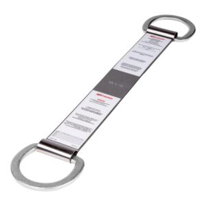 KStrong® Permanent Use Stainless Steel Roof Anchor with D-Rings (ANSI)