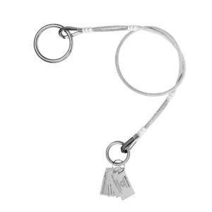 KStrong® 3 ft. Coated Wire Cable Sling with Large and Small O-Rings (ANSI)