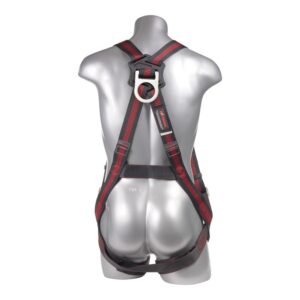 UFH10201P-FH1001P-Back KStrong® Kapture™ Elite 5-Point Full Body Harness, Dorsal D-Ring, MB Legs (ANSI)