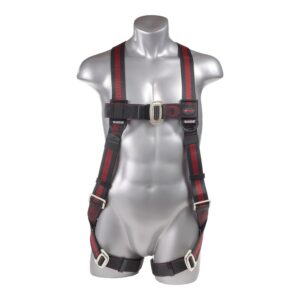 UFH10201P-FH1001P-Front KStrong® Kapture™ Elite 5-Point Full Body Harness, Dorsal D-Ring, MB Legs (ANSI)