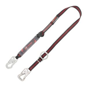 KStrong® 6 ft. Tie-back SAL with Sliding D-ring, Snap Hook and Tie-back Hook (ANSI)