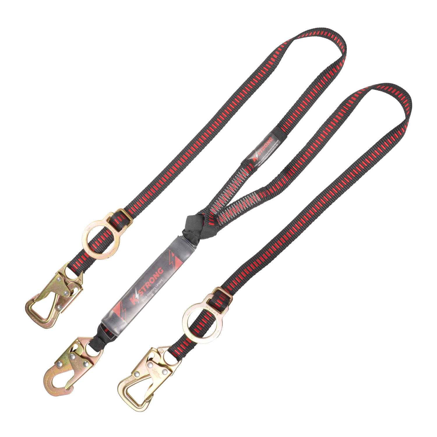 KStrong® 6 ft. Twin leg 100% tie-off Tie-Back design shock 