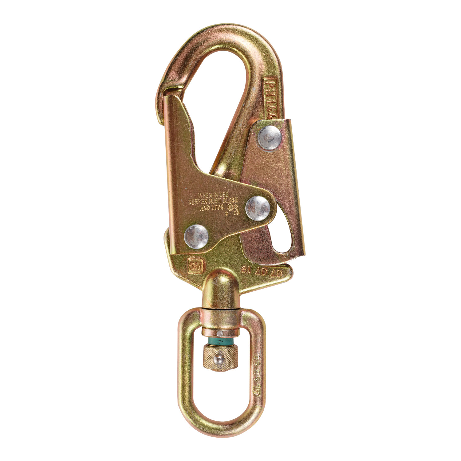 Custom Safety Harness Hook Metal Double Action Stamped Snap Hook