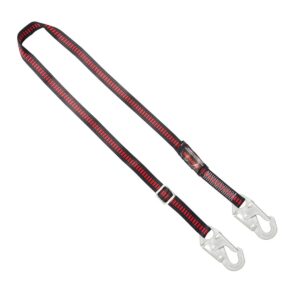 KStrong® 4.5 - 6 ft. Adjustable Work Positioning Lanyard with snap hooks (ANSI)