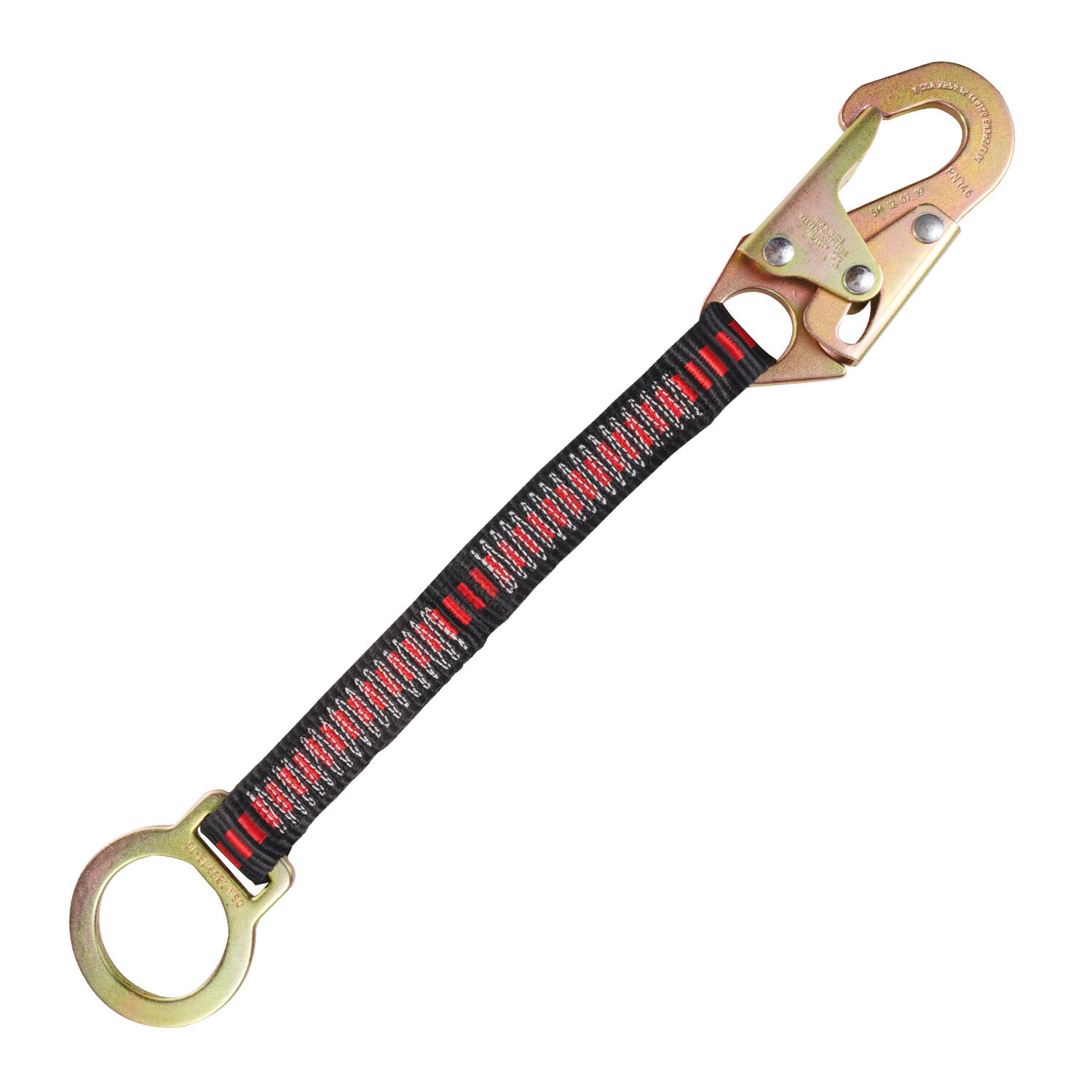 KStrong® D-ring Extender with Carabiner and O-Ring (ANSI) - KStrong