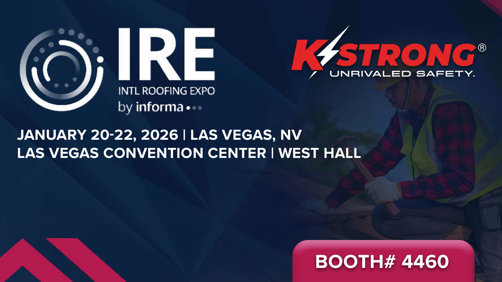 International Roofing Expo 2026 // January 20-22 // Las Vegas, NV
