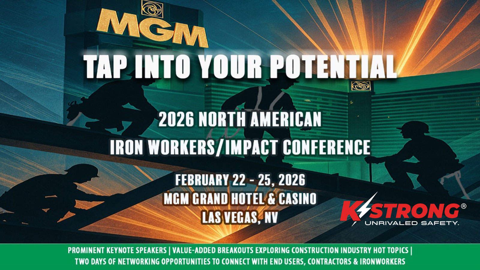 2026 North American Iron Workers/IMPACT Conference // February 22-25 // Las Vegas, NV