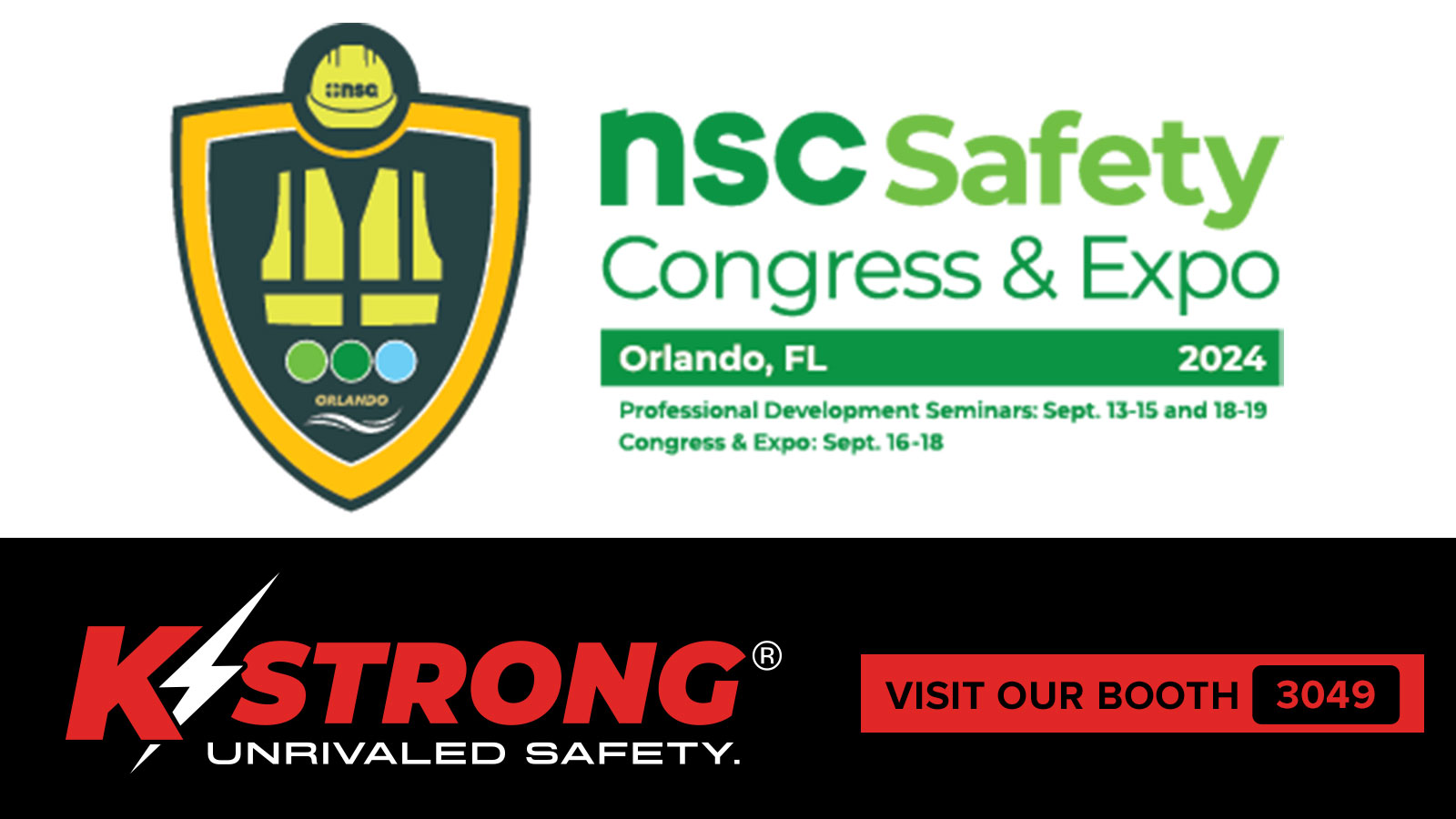 2024 NSC Safety Congress & Expo // September 16-18 // Orlando, FL