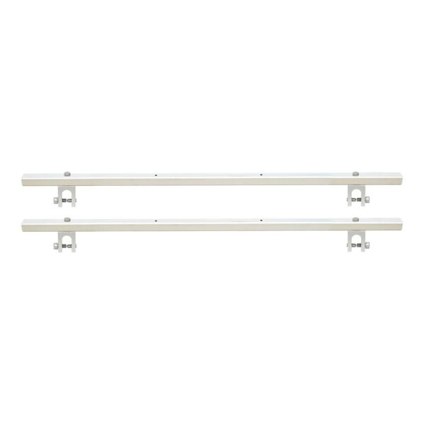 KStrong® IMPACT™ Extension Rail Set with Fasteners for Low Profile Standing Seam Base Plate (Standing Seam Widths up to 24")