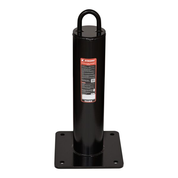KStrong® 18” Riser Post with 10”x10” Base Plate For Metal and Concrete Roof Decks (CAL-OSHA) ANSI