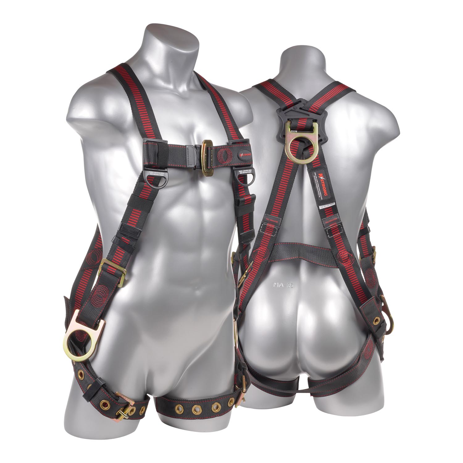 KStrong® Kapture™ Elite 5-Point Full Body Harness, 3 D-Rings, TB Legs (ANSI)