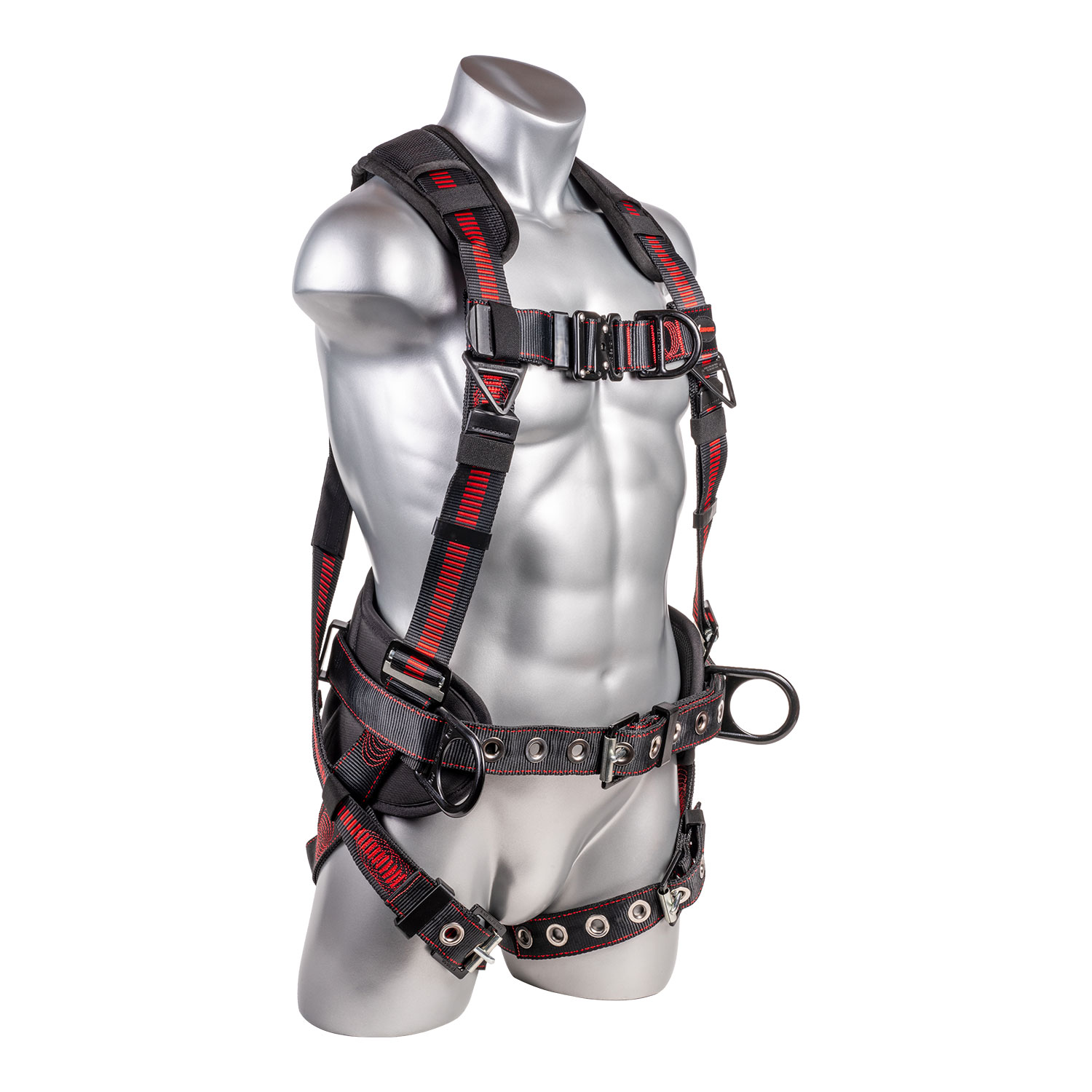 KStrong® Kapture™ Epic+ 5-Point Full Body Harness, Waist Pad w